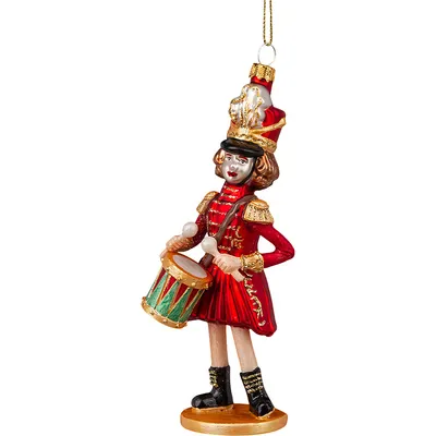 Елочная игрушка Erich Krause Decor. Девочка-барабанщица / 66000