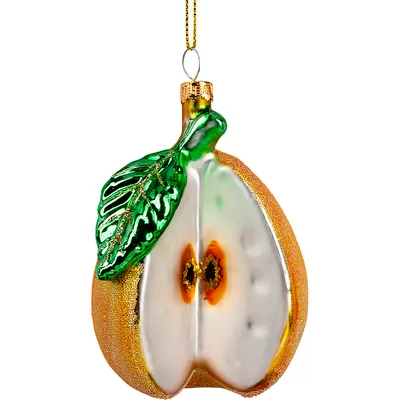 Елочная игрушка Erich Krause Decor. Груша дюшес / 65970