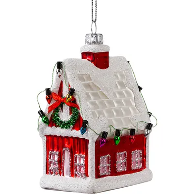 Елочная игрушка Erich Krause Decor. Новогодний домик / 65958
