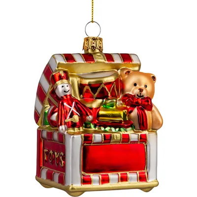 Елочная игрушка Erich Krause Decor. Сундук с игрушками / 66264