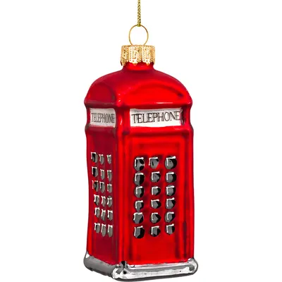 Елочная игрушка Erich Krause Decor. Телефонная будка / 64078