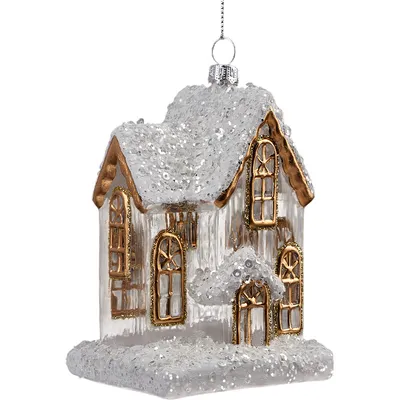 Елочная игрушка Erich Krause Decor. Зимний дом / 66253