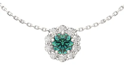 Колье из серебра ZORKA 05502095 (45см, с муассанитом и фианитами)