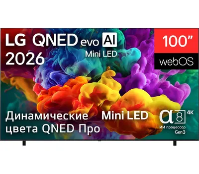 Телевизор LG 100" 100QNED85B6 (miniLED)