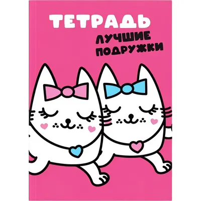 Набор тетрадей ILikeGift Milota Box Подруга / K-136-NB-027-12 (12шт, 12л, клетка)