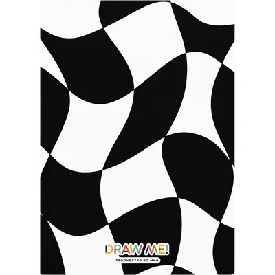Набор тетрадей ILikeGift Draw Me! Иллюзия / K-136-NB-030-04 (12шт, 12л, клетка)