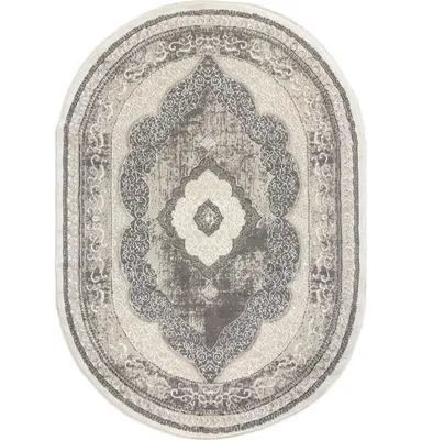 Коврик Behram Serena 0C676RE-CREAM-CREAM-OVAL (0.8x1.5)