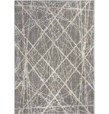 Коврик Behram Serena T2428RE-GREY-CREAM (0.8x1.5)