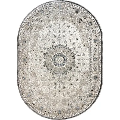 Ковер Behram Vegas T2710RE-D.GREY-D.GREY-OVAL (1.4x2)