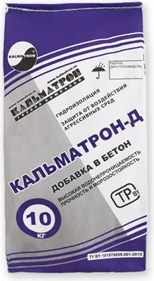 Кольматирующая добавка в бетон Кальматрон Кальматрон-Д в бетон (10кг)