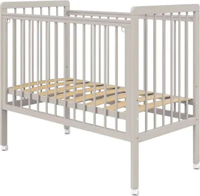 Детская кроватка Атон Baby Master Ariel 04 колесо дерево (кашемир)