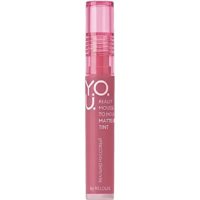 Тинт для губ Relouis Y.O.U. Really Mousse to Mousse тон 01 Muted Pink
