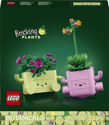 Конструктор Lego Botanicals. Покачивающиеся Цветы / 75916