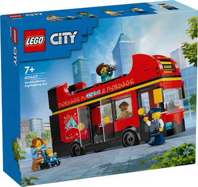 Конструктор Lego City. Двухэтажный красный автобус / 75927