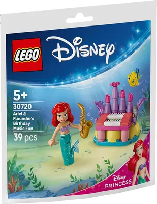 Конструктор Lego Disney. Ариэль и Флаундер: Музыкальный день рождения / 75969