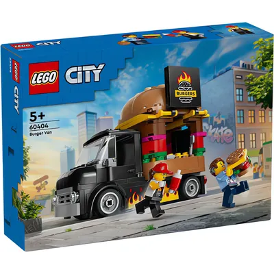 Конструктор Lego City. Фургон с бургерами / 75928