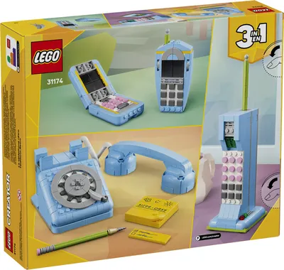 Конструктор Lego Creator. Дисковый Телефон 3 в 1 / 75951