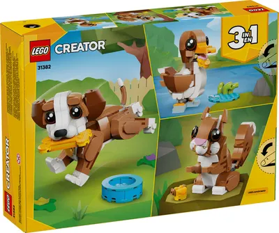 Конструктор Lego Creator. Озорной щенок 3 в 1 / 75942