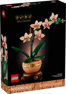 Конструктор Lego Botanicals. Мини-Орхидея / 75917