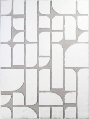 Ковер PIXEL Rabbit Carving PX4001-STAN-CREAM-GREY (2x2.9)