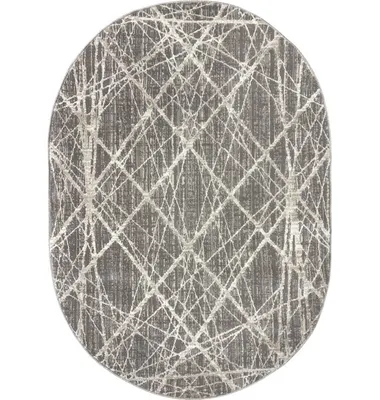 Ковер Behram Serena T2428RE-GREY-CREAM-OVAL (2x3)