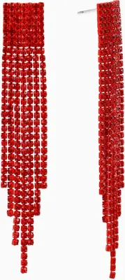 Серьги Queen Fair Маскарад / 4575808 (красный)