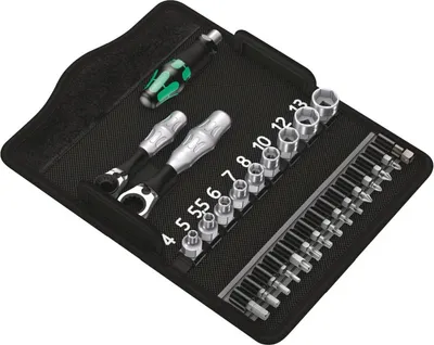 Набор головок, бит WERA Kraftform Kompakt Zyklop Mini 2 / 05135918