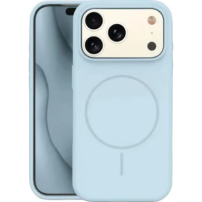 Чехол-накладка Bingo Silicone Magnetic для Apple iPhone 17 Pro/18 Pro (голубой)