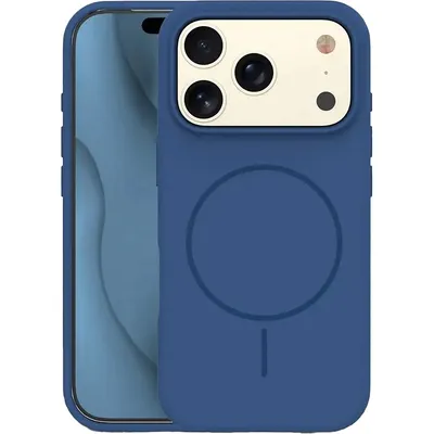 Чехол-накладка Bingo Silicone Magnetic для Apple iPhone 17 Pro/18 Pro (синий)