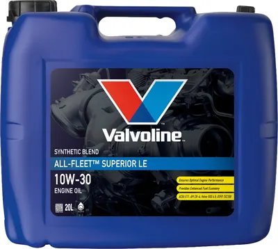 Моторное масло Valvoline All Fleet Superior LE 10W30 / 886581 (20л)