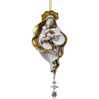 Елочная игрушка Erich Krause Decor. Дева Мария - золото Арктики / 66055