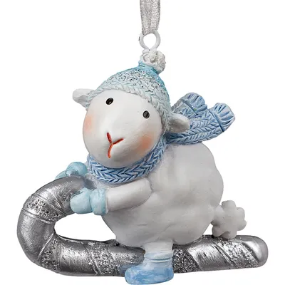 Елочная игрушка Erich Krause Decor. Овечка на карамели / 66239