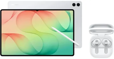 Планшет Samsung Galaxy Tab S12Ultra WiFi 12GB/256GB (серебристый + наушники Samsung Galaxy Buds4pro)