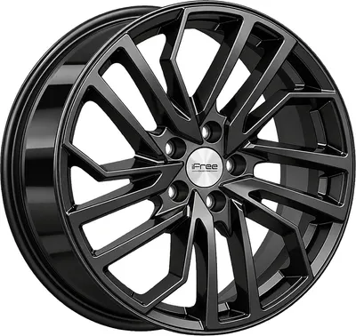 Литой диск iFree R-Line 18x7.5" 5x108мм DIA 67.1мм ET 38мм BK