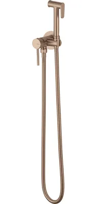 Гигиенический душ со смесителем Oliveeka OL-829902-BRG (розовое золото)