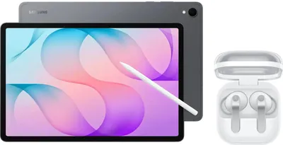 Планшет Samsung Galaxy Tab S12+ 5G 12GB/256GB (серый + наушники Samsung Galaxy Buds 4 Pro)
