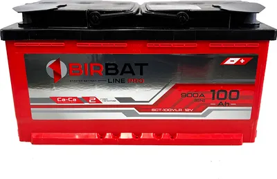 Автомобильный аккумулятор BIRBAT Pro 900А о.п. R+ / '6ст-100 VLR (0) (100 А/ч)