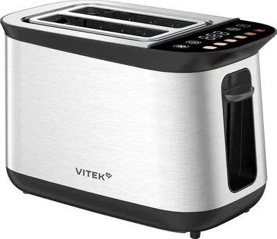 Тостер Vitek VT-T1003 (стальной/черный)