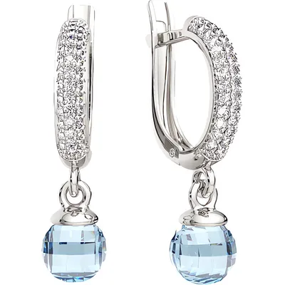Серьги из серебра ZORKA 03S4019 (с топазами и фианитами)