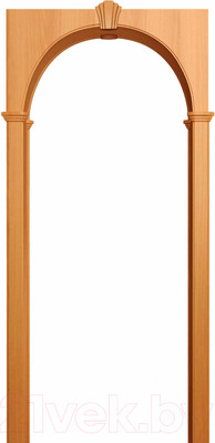 Арка межкомнатная Лесма Милано 70-130х19х180 (миланский орех)