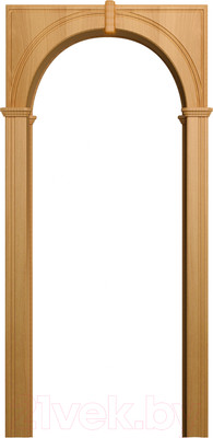 Арка межкомнатная Лесма Палермо 700-1300x190x1800 (миланский орех)