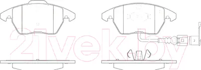 Тормозные колодки TRW GDB1550