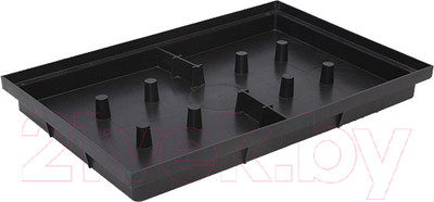 Поддон для решетки придверной Ecoteck ДИ 02605000 (черный)