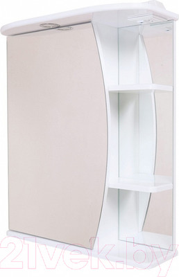 Шкаф с зеркалом для ванной Onika Луна 60.01 L (206013)