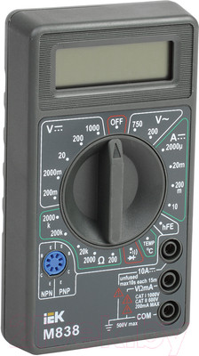 Мультиметр цифровой IEK Universal M838 / TMD-2S-838
