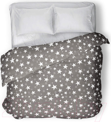 Пододеяльник Samsara Grey Stars 147По-15