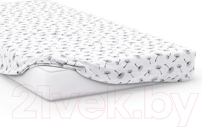 Простыня Samsara Одуванчики White 160Пр-23