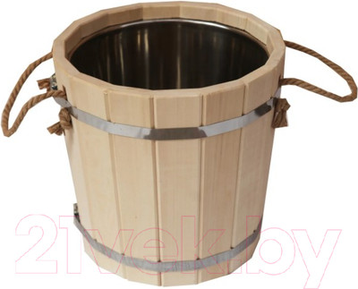 Запарник СаунаОпт С нержавеющей вставкой / ЗДН-15 (15л)