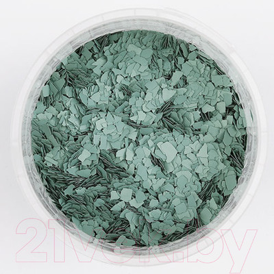 Флоковая добавка для жидких обоев Silk Plaster 5 (зеленый)