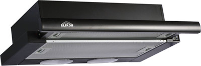 Вытяжка телескопическая Elikor Интегра 60П-400-В2Л / 841332 (черный)